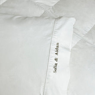 Custom Embroidered Pillowcase