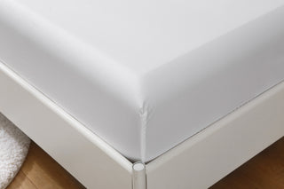 100% Cotton Fitted Sheet White