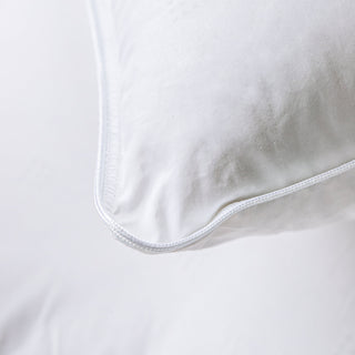 725 Loft European White Down Pillow details
