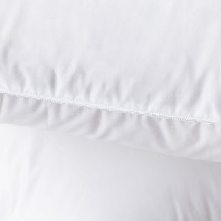 650 Loft European White Down Pillow piping