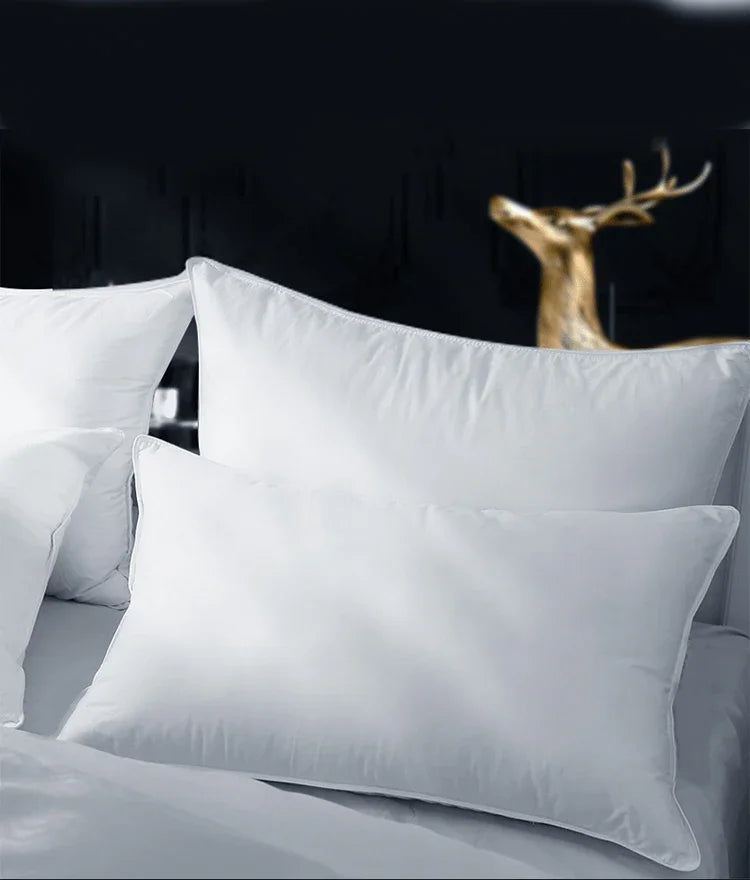 725 Loft Canadian Hutterite White Goose Down Pillow - Linens Delight