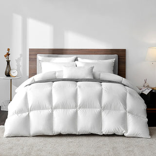 800 Loft European White Down Comforter - Linens DelightWhite Down Comforter