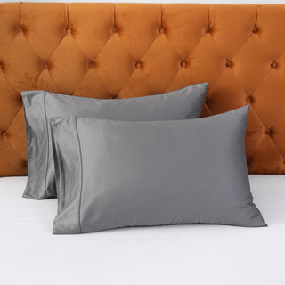 100% Cotton Pillowcase Grey