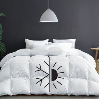 SmartCare Dual Warmth White Down Duvet King