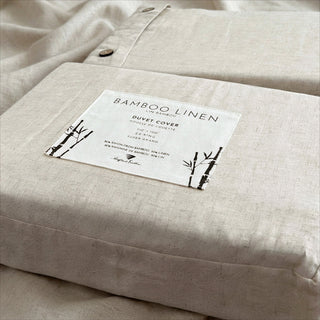 Bamboo Linen Duvet Cover