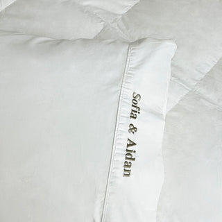 Custom Embroidered Pillowcase