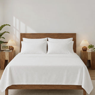 200T Cotton Percale Sheet Set