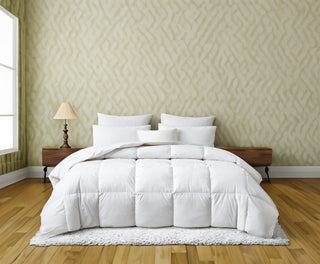TENCEL™ Organic Cotton - 850 Loft Hungarian White Goose Down Comforter - Linens DelightWhite Goose Down Comforter