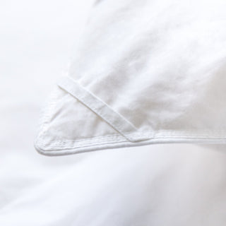 LA 600 Loft White Goose Down Duvet corner ties 